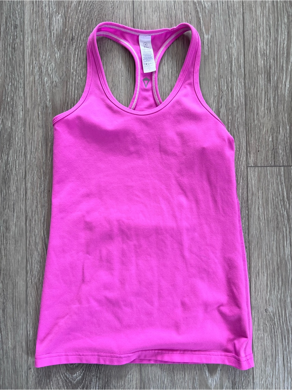 Lululemon Ivivva Hot Pink Tank Top Size 10